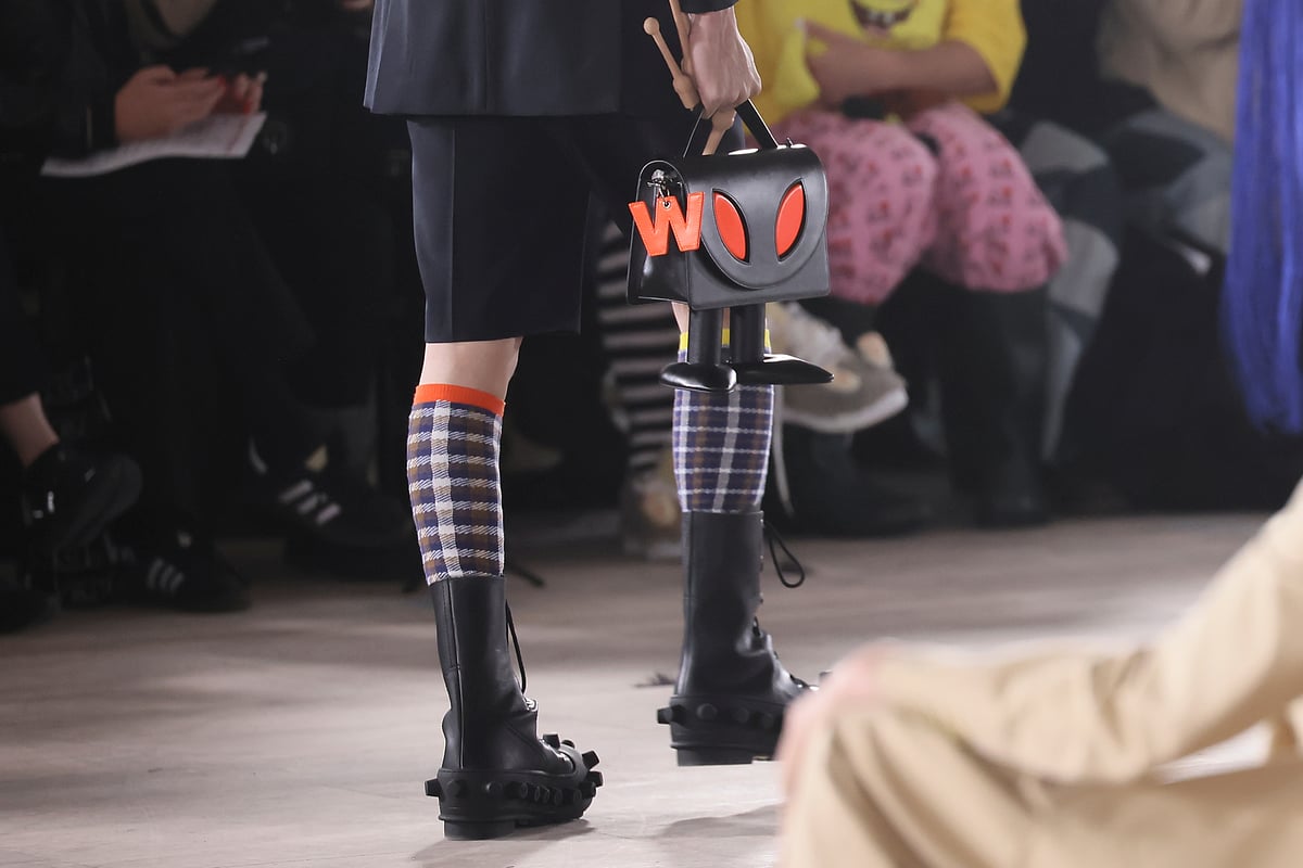 Walter Van Beirendonck ハイソックス Walter Van Beirendonck brings whimsy and social commentary to