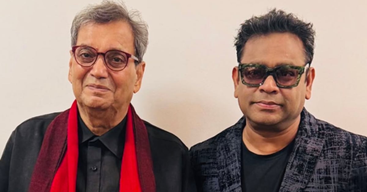 Subhash G Subhash Ghai teases new musical magic with A R Rahman
