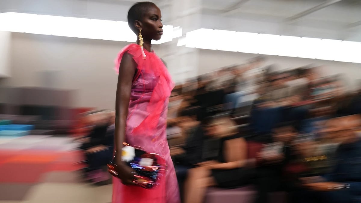 Fendi's spring-summer 2026 collection bursts with colour and craft