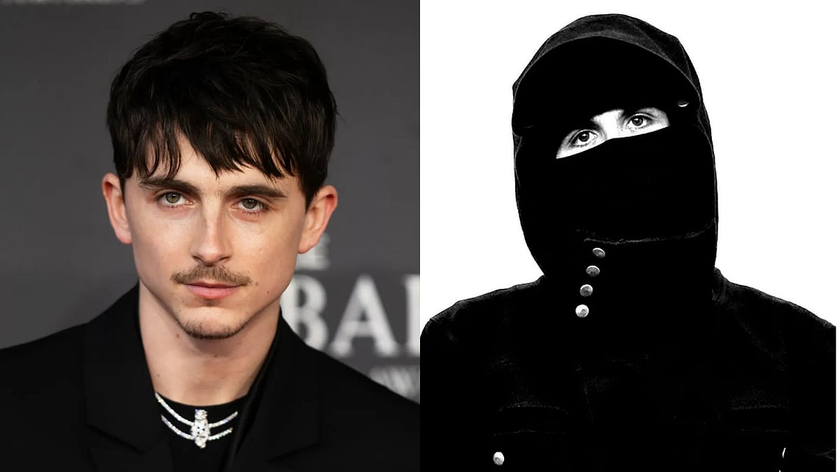 Timothée Chalamet and lookalike rapper EsDeekid team up on a track