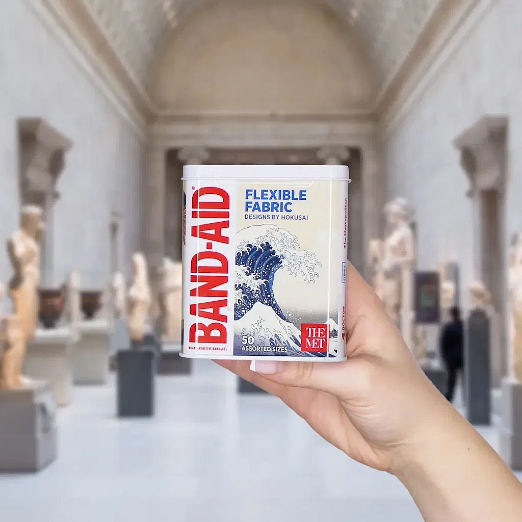 In 2026, art merch moves out of museum souvenir shops and onto wounds!