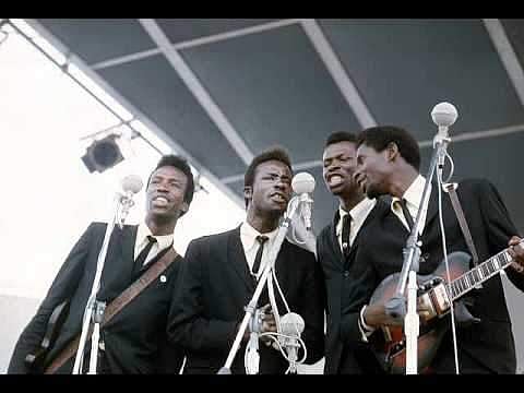 George 'Pops' Chambers, singer and bassist for the Chambers Brothers ...