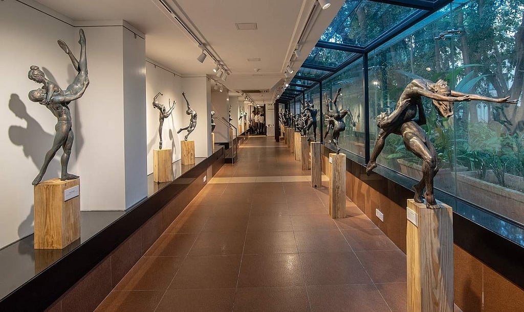 Raj Shahani's bronze dancers in Caesura/Continuum come to life at ...
