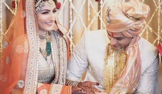 Soha Ali Khan and Kunal Kemmu celebrate their fifth anniversary with an  emotional throwback wedding, image size:1200x698