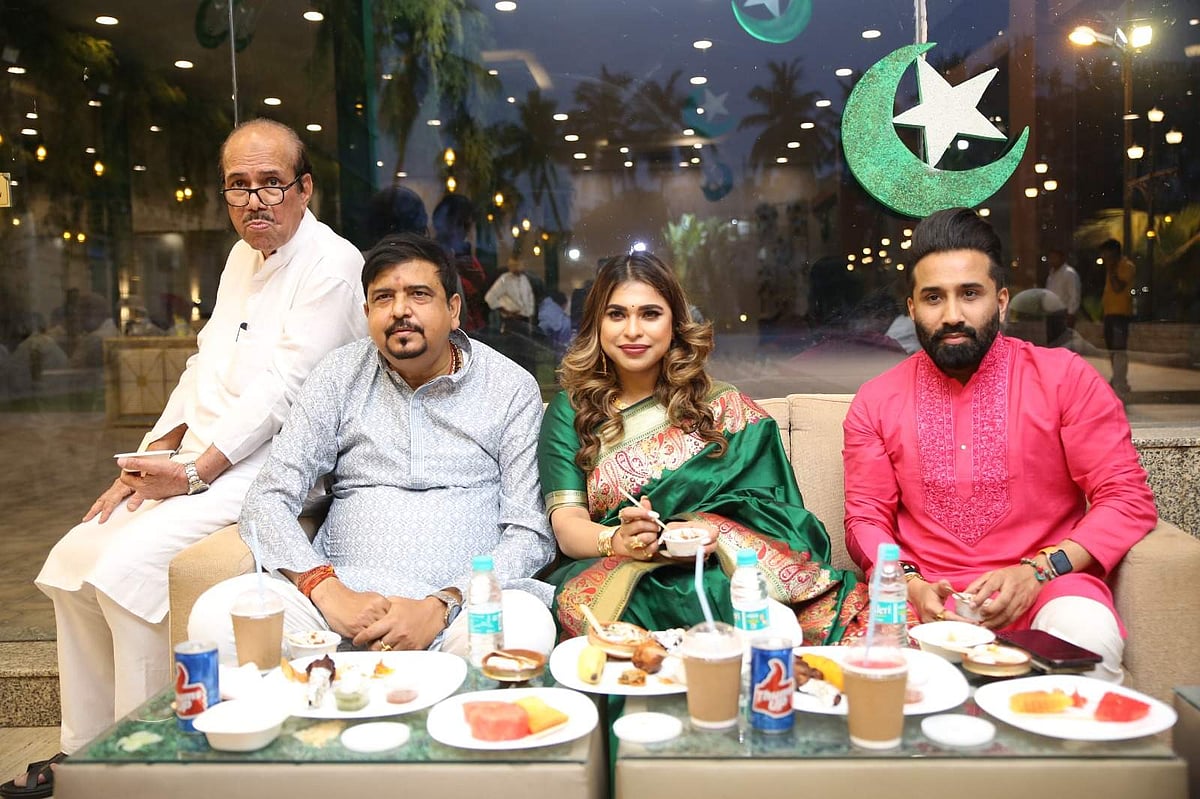 Glimpses from a grand Eid bash at Javed Ahmed Khan