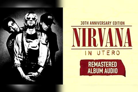 Nirvana to re-release 3rd studio album 'In Utero' to mark