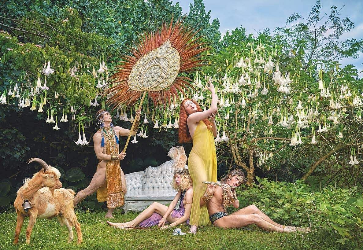 Earth CelebrAction: David LaChapelle's shoots for Lavazza 2020