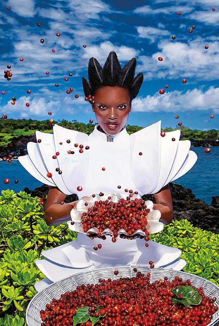 Earth CelebrAction: David LaChapelle's shoots for Lavazza 2020
